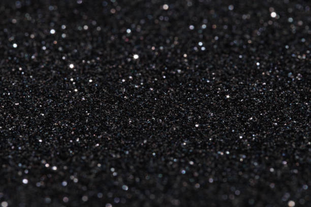 istock Glitter vintage lights background, light silver and black 1826578727