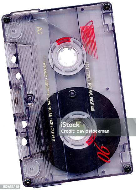 Audio Cassette In Colour Stock Photo - Download Image Now - Arts Culture and Entertainment, Audio Cassette, Audio Equipment