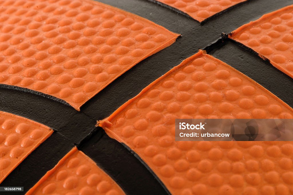 Basketball-Makro - Lizenzfrei Basketball Stock-Foto