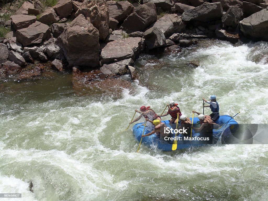 Whitewater Rafting - Foto de stock de Arkansas royalty-free