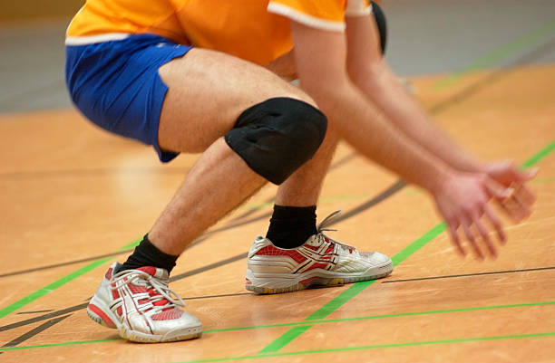 배구공 player - volleyball volleying human hand men 뉴스 사진 이미지