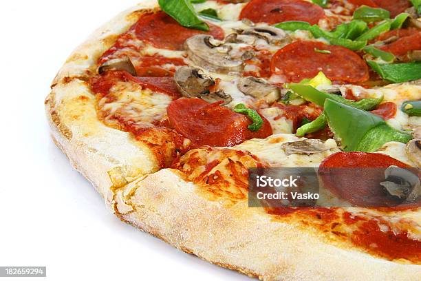Photo libre de droit de Pizza De Luxe 03 banque d'images et plus d'images libres de droit de Pizza - Pizza, Aliment, Aliment en portion