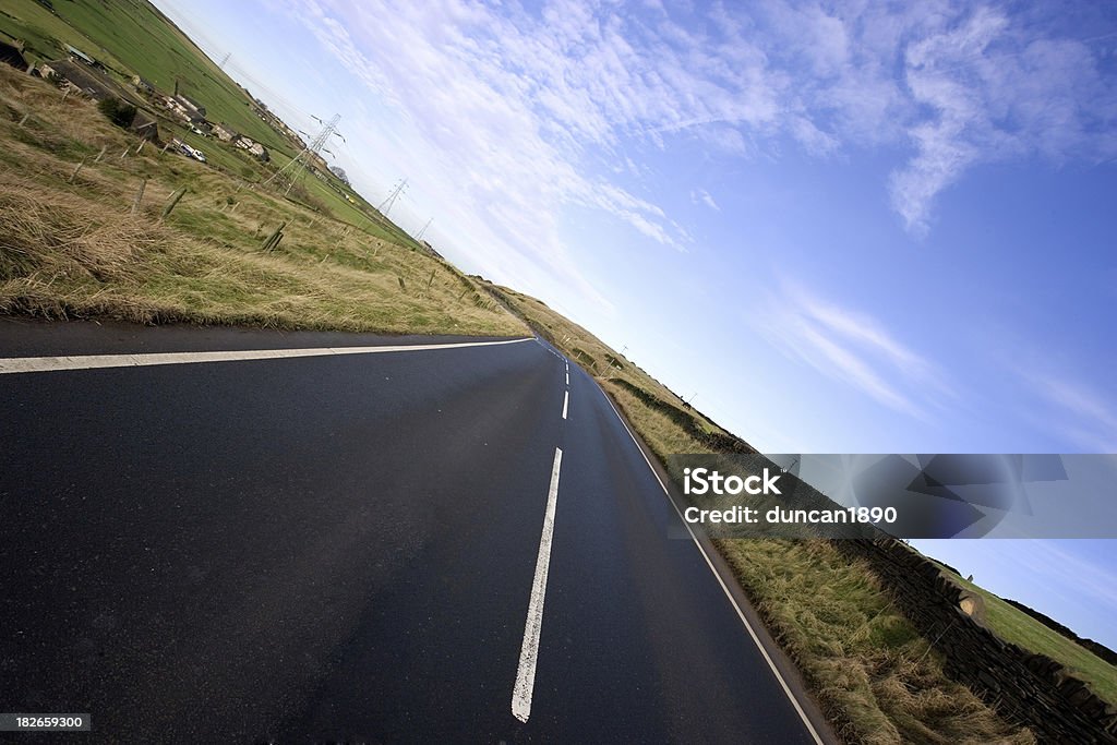 Aberto Road - Foto de stock de Aberto royalty-free