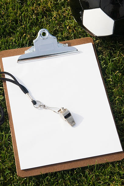 istock Clipboard and Soccer Ball 182659305