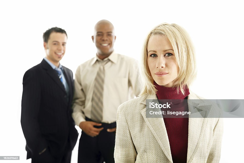Woman and co-workers Adult Stock Photo