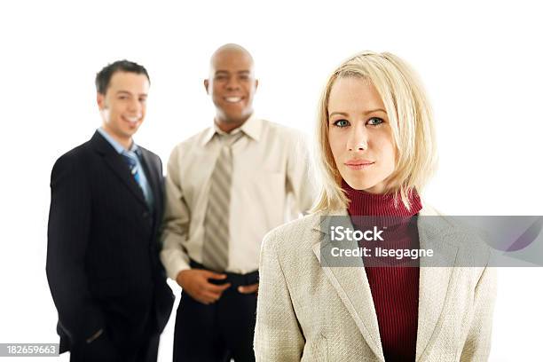 Woman And Coworkers Stock Photo - Download Image Now - Adult, Adults Only, African Ethnicity