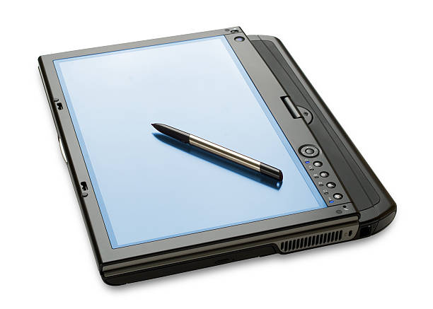 Foto de Lenovo Thinkpad X200 Tablet Notebook e mais fotos de stock