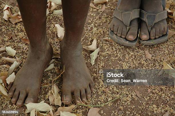 Village Feet Stock Photo - Download Image Now - Africa, Child, Girls