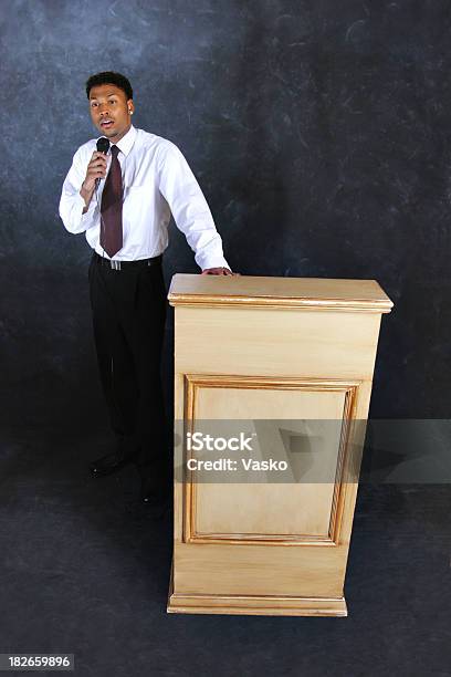 Public Speaking Stock Photo - Download Image Now - Adult, Africa, African Ethnicity