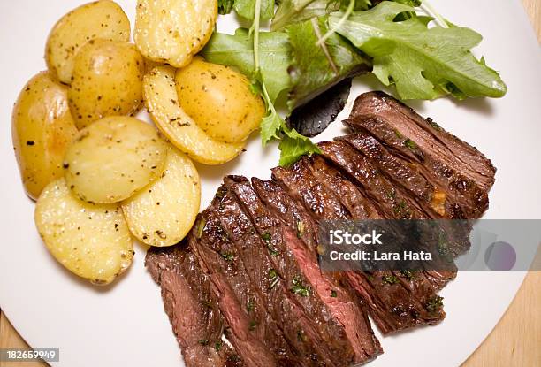 Foto de Fraldinha Marinada e mais fotos de stock de Skirt Steak - Skirt Steak, Batata - Tubérculo, Bife