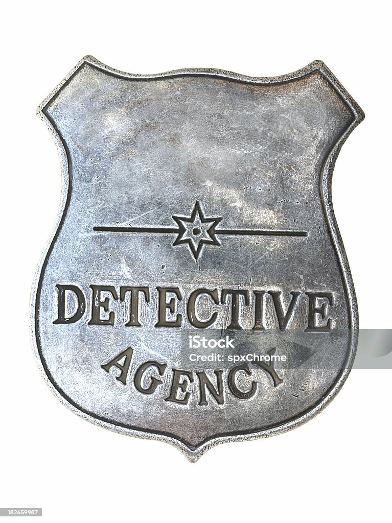 Detetive emblema - Royalty-free Detetive Foto de stock