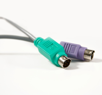 Keyboard Mouse Connector Keyboard And Mouse Connector Stock Photo - Download Image Now - Cable ...