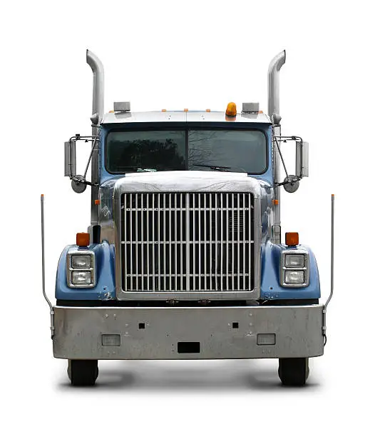 Photo of Blue commercial truck