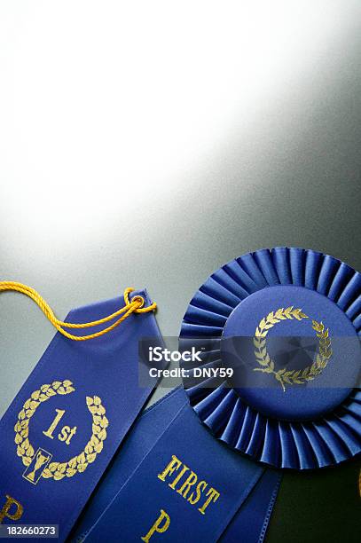 First Place Bänder Stockfoto und mehr Bilder von Arrangieren - Arrangieren, Auszeichnung, Blau