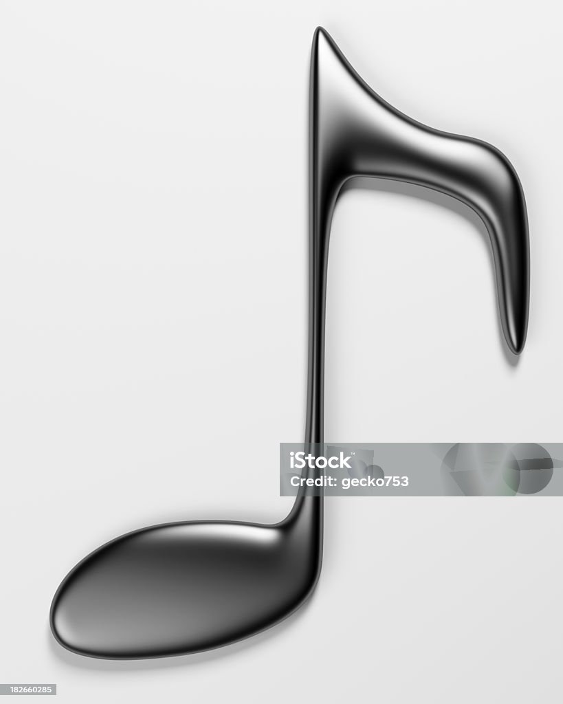 Note A 3d note Musical Note Stock Photo