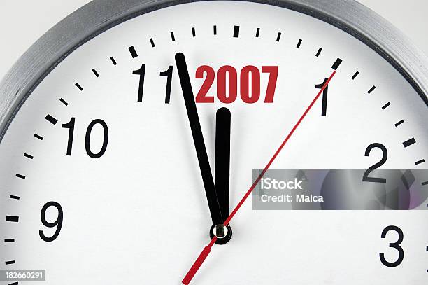 Nuovo Anno 2007 - Fotografie stock e altre immagini di Anno 2007 - Anno 2007, Attesa, Cambiamento
