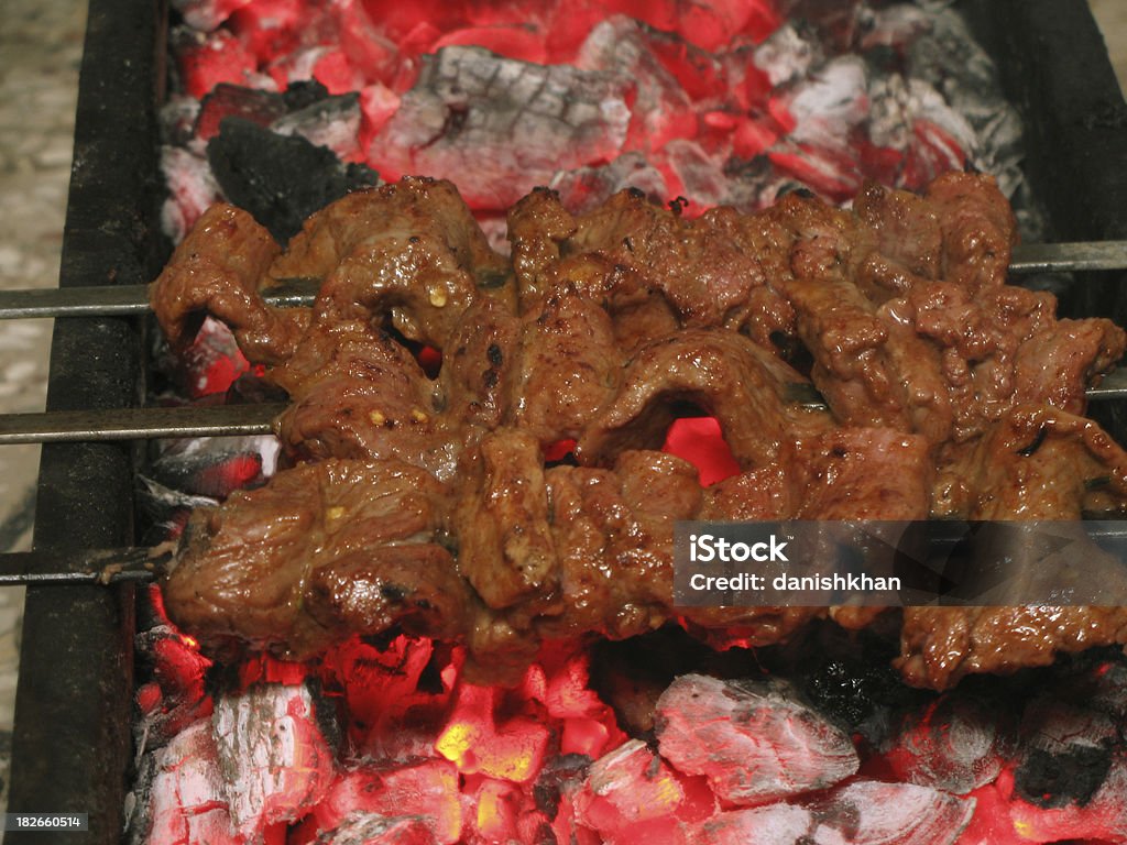 Indian de churrasco - Foto de stock de Assado royalty-free