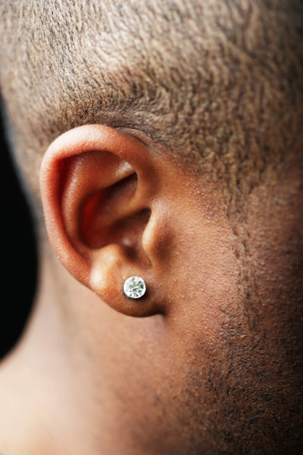 A young man's earing.