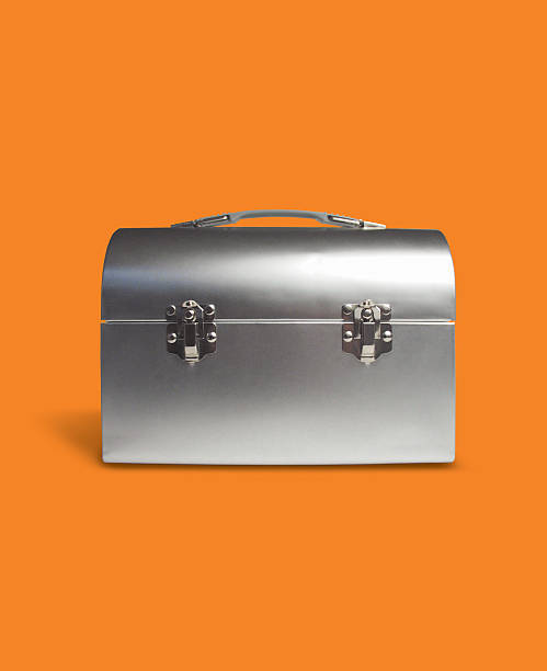 o lunchbox - lunch box lunch box metal imagens e fotografias de stock