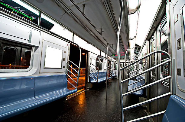 Metro da Cidade de Nova Iorque - fotografia de stock