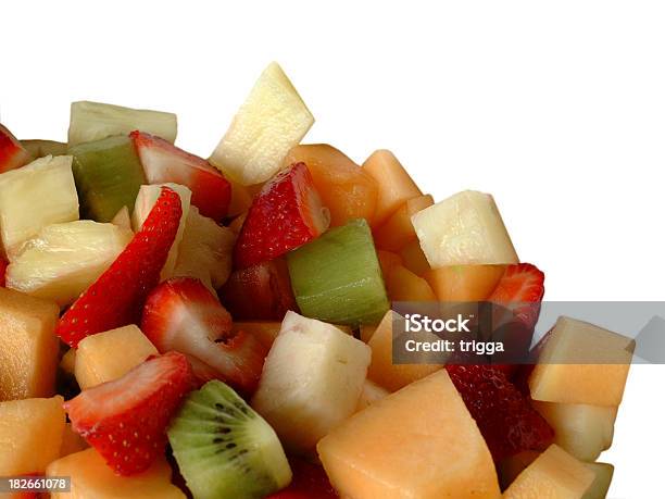 Obstsalat Stockfoto und mehr Bilder von Ananas - Ananas, Block - Form, Dessert