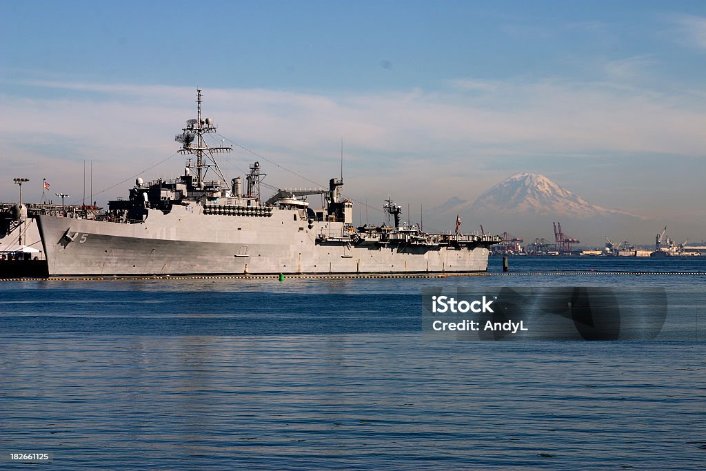 Navio de guerra de protecção Seattle - Foto de stock de Contratorpedeiro royalty-free