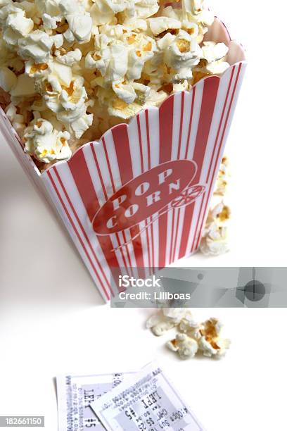 Popcornserie Stockfoto und mehr Bilder von Behälter - Behälter, Eimer, Filmindustrie