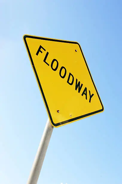 Photo of Floodway Road Sign