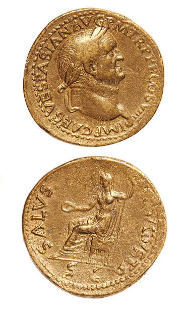roman moedas antigas - greek currency - fotografias e filmes do acervo