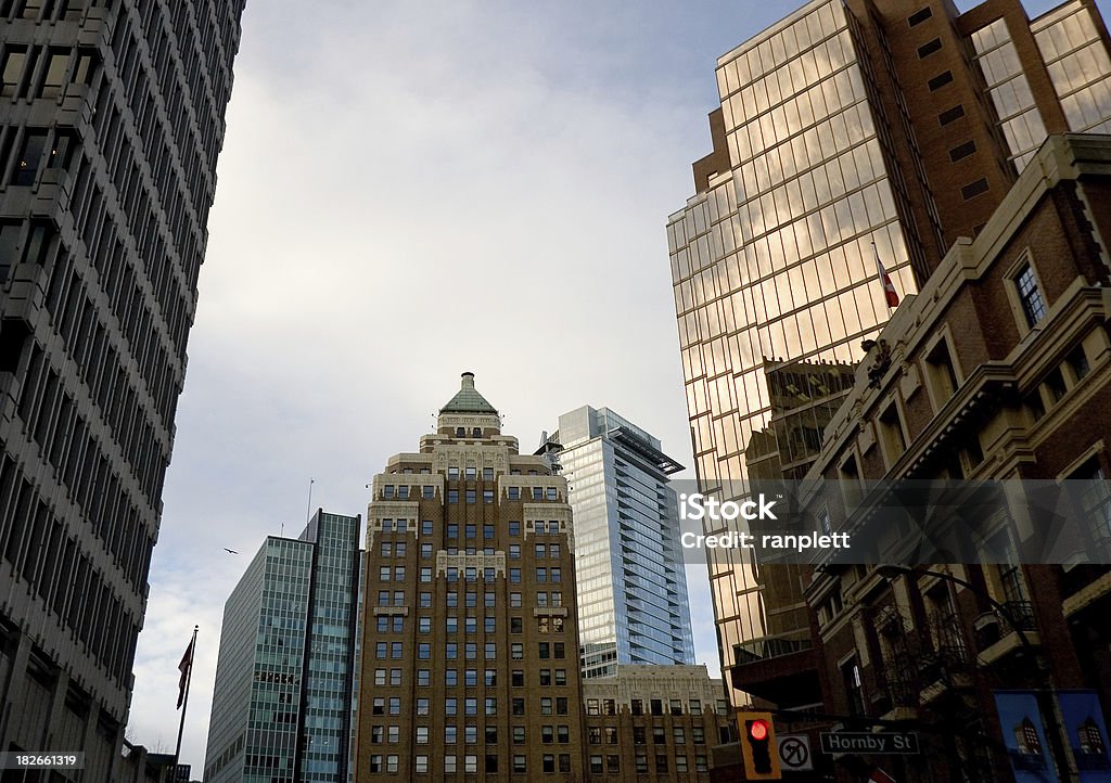 Corporate edifícios em Vancouver - Royalty-free Apartamento Foto de stock