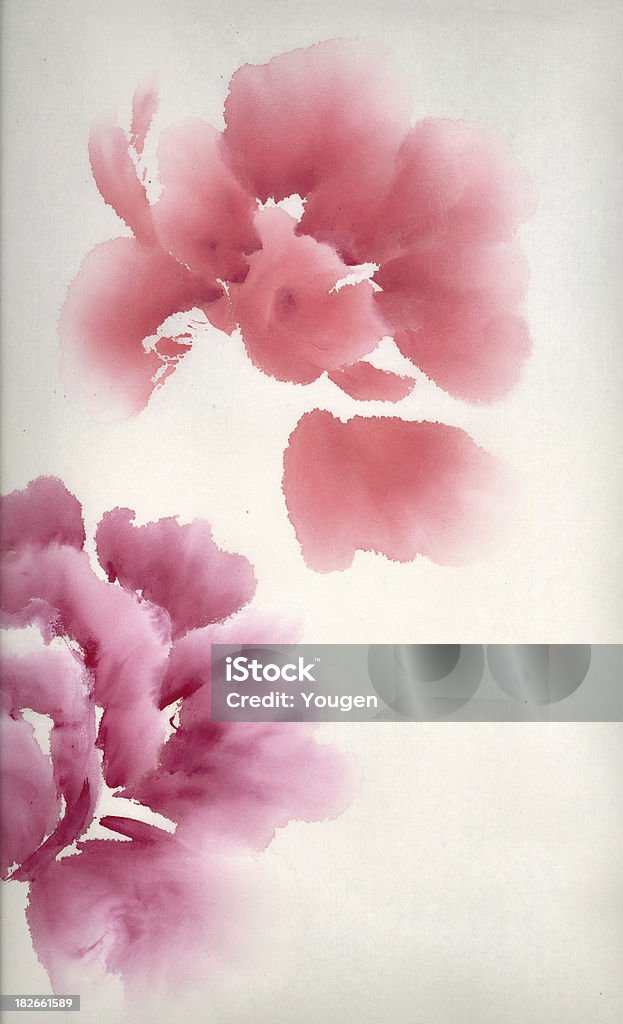 Brushwork (XXL - Illustrazione stock royalty-free di Dipinto ad acquerelli
