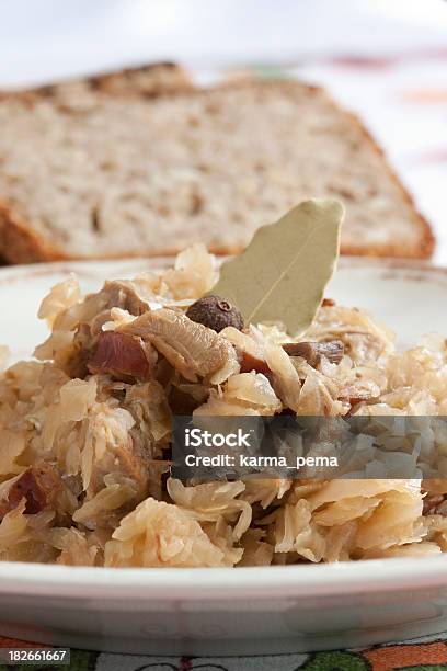 Foto de Esmalte Bigos e mais fotos de stock de Bacon - Bacon, Cogumelo - Fungo, Comida