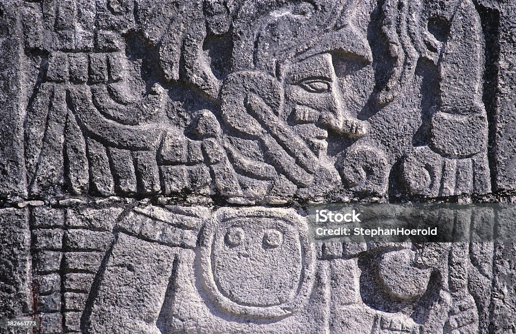 Alivio de guerrero maya - Foto de stock de Guerrero - Papel social libre de derechos