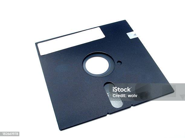 Um Idoso Preto Disquete De 5 Polegadas - Fotografias de stock e mais imagens de Disquete - Disquete, Antigo, Figura para recortar