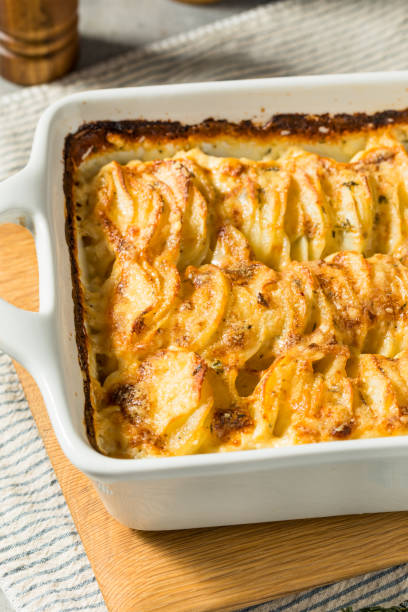 istock Homemade Hasselback Scalloped Potatoes 1826622916