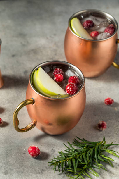 istock Boozy Cold Apple Cranberry Moscow Mule 1826622931