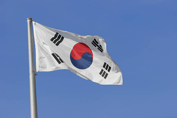 istock Flag: Republic of South Korea 182662488