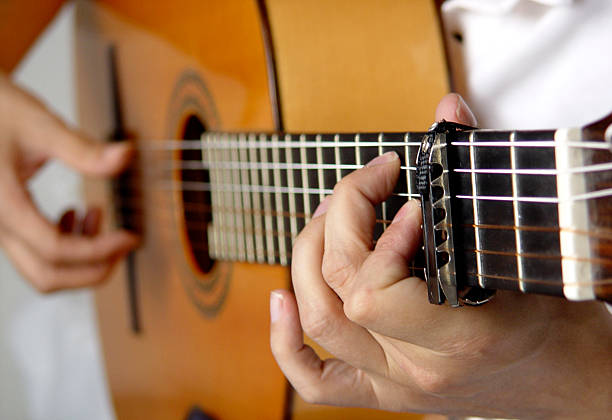 istock Entertainment - Guitar Player Close Up 182663052