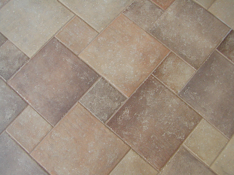 ceramic(?) floor tiles