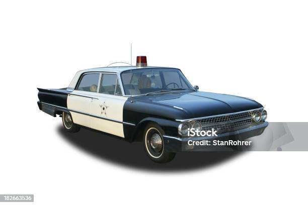 Auto Car 1961 Ford Galaxie Mayberry Sheriff Police Car Stock Photo - Download Image Now