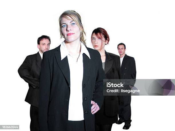 Four Coworkers Stock Photo - Download Image Now - Adult, Adults Only, Business