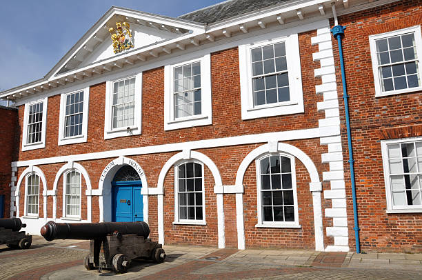 Customs House in Exeter Customs House on Exeter Quay in Devon. exeter england stock pictures, royalty-free photos & images