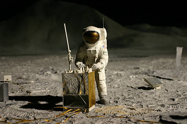 astronaut on the moon astronaut on the moon spacewalk photos stock pictures, royalty-free photos & images