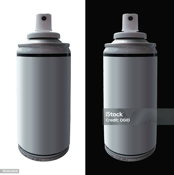 Spraycans Su Sfondi - Fotografie stock e altre immagini di Barattolo di alluminio - Barattolo di alluminio, Bomboletta spray, Vaporizzatore