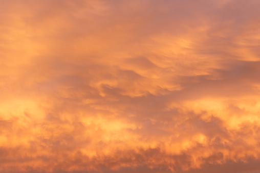 Stock photo of a very dramatic sky by sunset or sunrise