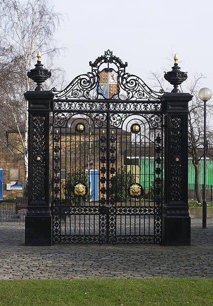 victorian cremorne portão do chelsea - cremorne gate imagens e fotografias de stock