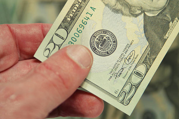 istock Series 2004 Twenty Dollar Bill, US Currency 182664262