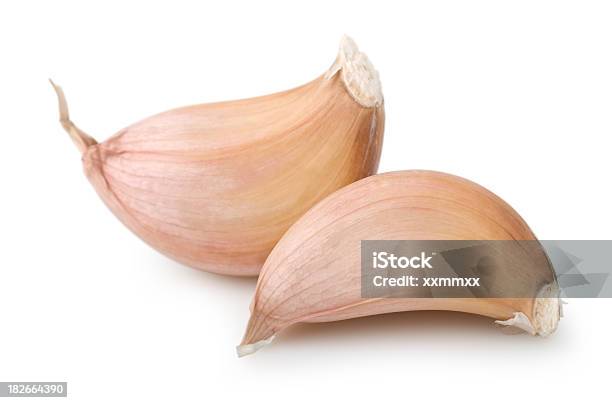 Garlic Stock Photo - Download Image Now - Garlic, Garlic Clove, Spice