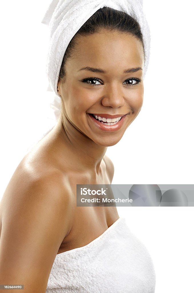 Ethnic Beauty on Spa 20-29 Years Stock Photo