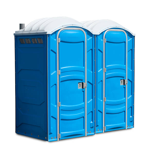 istock Portable toilets w/clipping path 182664502